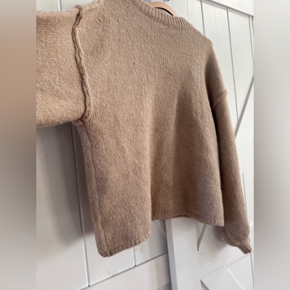 Cyrus Oversized Knitted Cardigan with Gold Buttons - Picture 4 of 5